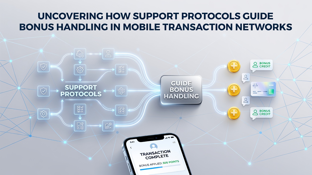 Support-Protokolle in mobilen Transaktionsnetzwerken für Bonus-Handling